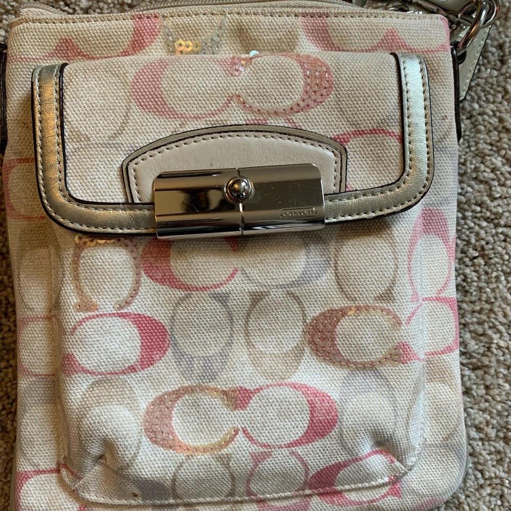 Coach cross body bag